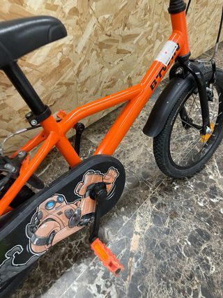 Bici BTWIN niño naranja