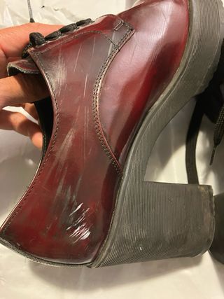 Zapatos piel tacón Gloria Ortiz