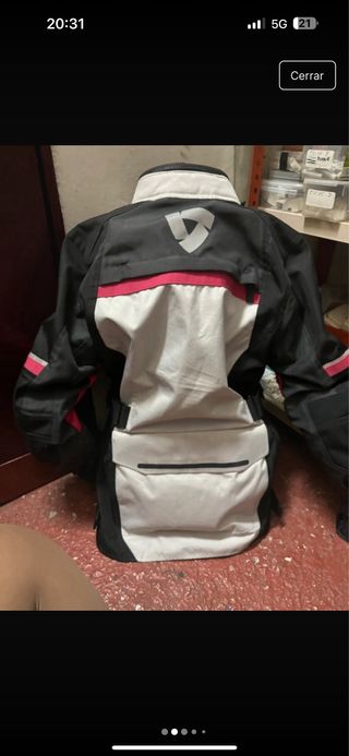 Chaqueta Moto Revit mujer