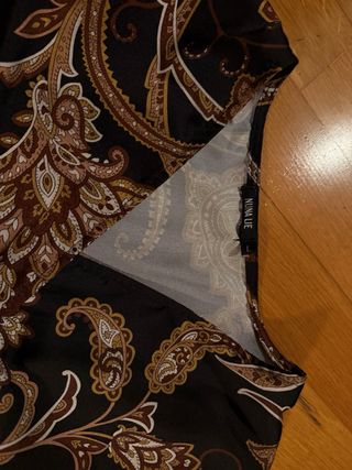 Abito lungo Nuna Lie fantasia paisley