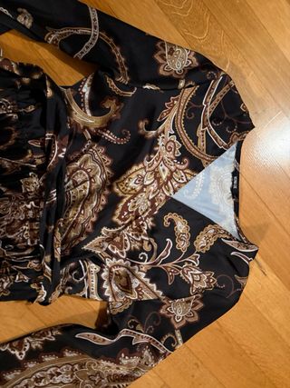 Abito lungo Nuna Lie fantasia paisley