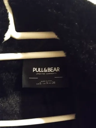 Cazadora doble faz Pull&Bear Talla S.