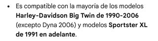 Pulsador arranque Harley Davidson