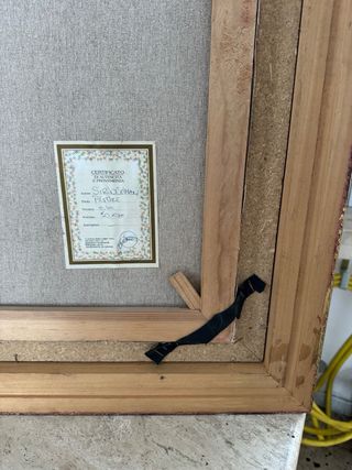 Quadro olio su tela Volti e Fiori