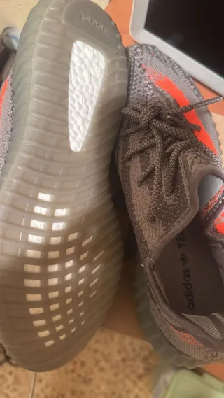 Adidas Yeezy Boost 350 V2 Gris Naranja