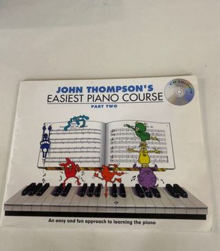 Libro Piano John Thompson: Curso Fácil Parte 2