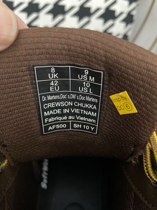 Stivali Dr. Martens Chukka Marroni Taglia 42