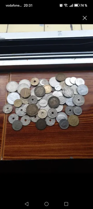 Lote monedas antiguas españolas