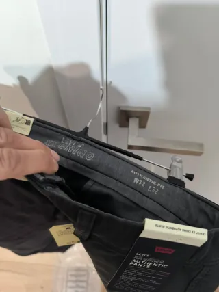 Pantalón Levi's Chino Negro Talla 32x32