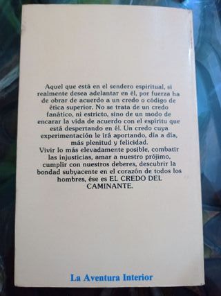 El Credo del Caminate. Espiritualidad. Autoayuda.