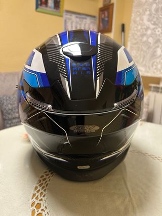 Casco Moto Scorpion EXO Azul