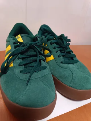 Adidas VL Court 3.0 Verde y Amarillo