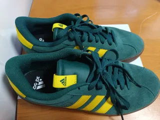 Adidas VL Court 3.0 Verde y Amarillo