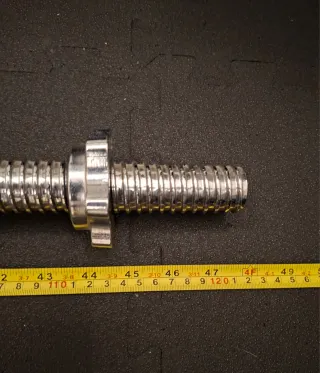 Barra Z Curl con topes de rosca