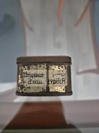 Caja antigua bujías Eyquem