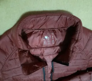 Abrigo acolchado Lefties hombre rojo