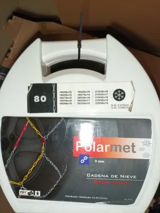 Cadena Nieve Talla 80