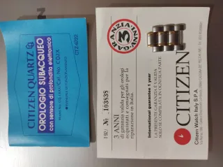 Citizen C022 - Referenza rarissima