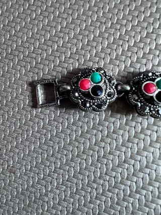 Bracciale vintage pietre colorate
