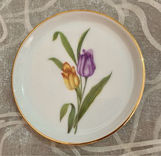 Lotto di 3 piccoli piatti Fürstenberg Germania