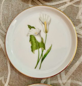 Lotto di 3 piccoli piatti Fürstenberg Germania