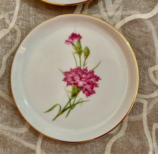 Lotto di 3 piccoli piatti Fürstenberg Germania