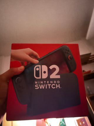 Nintendo Switch Negra/Naranja Sin Abrir