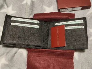 Portafoglio uomo Raffaella Curiel nero similpelle