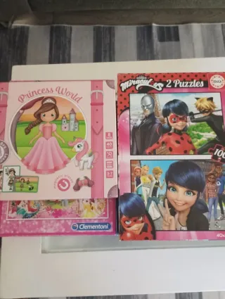 Lote de 7 Puzzles Infantiles