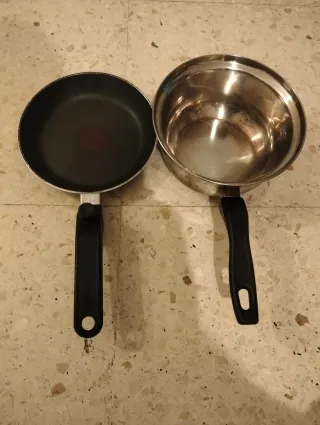 Set di 2 padelle piccole