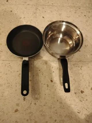 Set di 2 padelle piccole