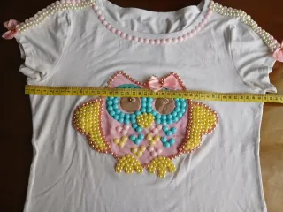 Lote camiseta y falda algodón niña