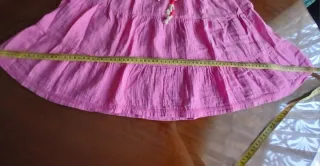 Lote camiseta y falda algodón niña