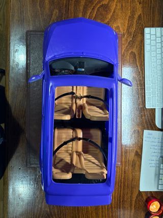 Coche Barbie Morado