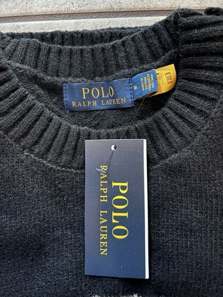 Maglione Ralph Lauren Polo Bear Nero