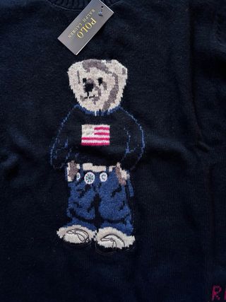 Maglione Ralph Lauren Polo Bear Nero