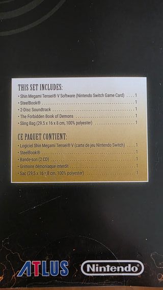 PRECINTADO Shin Megami Tensei V - Fall Of Man