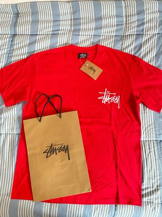 T-shirt Stüssy Vermelha