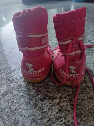 Stivali neve bambina rosa 26-28
