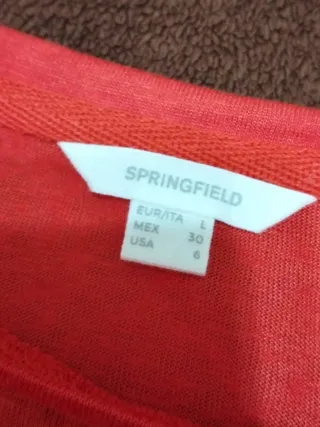 Camiseta de Springfield, talla L