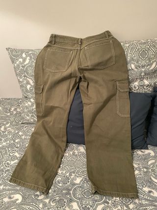 Chaqueta tejana caqui Lefties Talla L