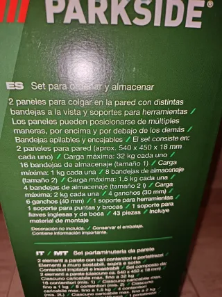 Organizador de herramientas Parkside