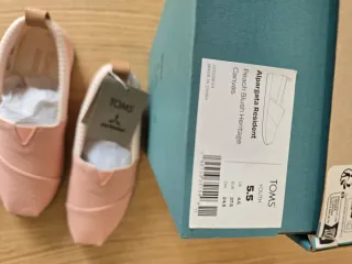 Alpargatas Toms Rosa Talla 37.5