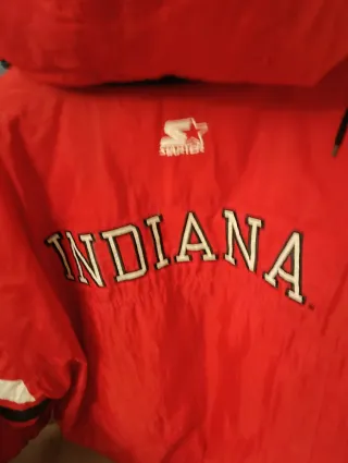 Chaqueta Abrigo Starter NCAA  Indiana Hoosiers