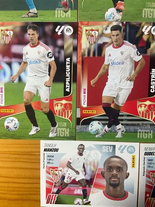 11 Cromos Sevilla FC Megacrack y este sin repetir
