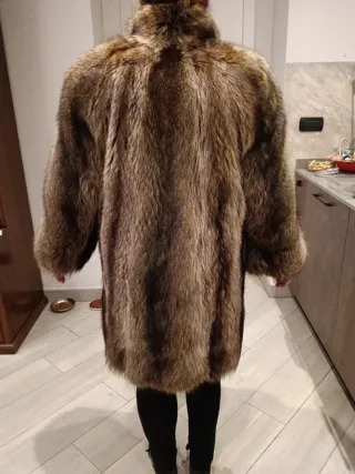 Pelliccia lunga marrone