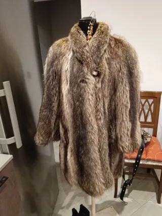 Pelliccia lunga marrone