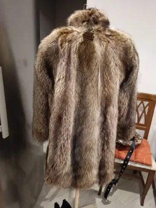 Pelliccia lunga marrone