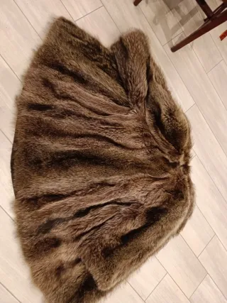 Pelliccia lunga marrone