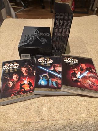 Trilogía Star Wars DVD (Episodios 1 al 6)